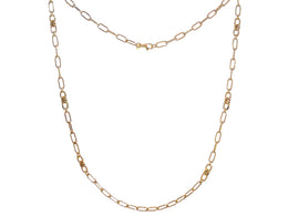 Casablanca Yellow Gold Plated Sterling Silver Link Chain