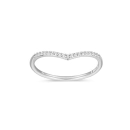 Monte Luna Sterling Silver V Ring