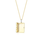 Golden Ray Locket SN035G
