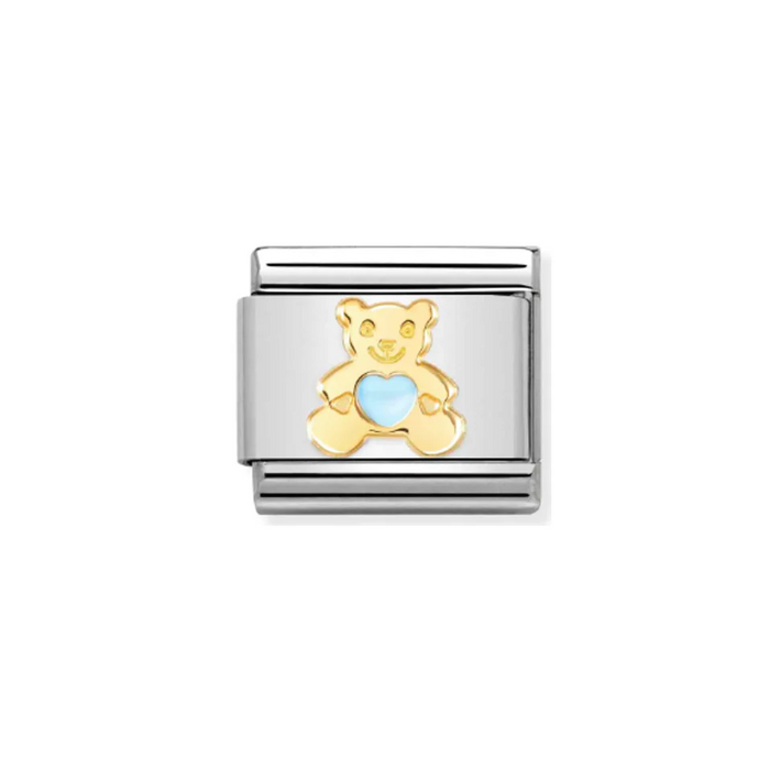 Nomination Italy Classic Link Blue Bear Charm