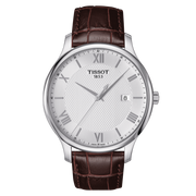 Tissot Tradition Brown Leather Men's Watch