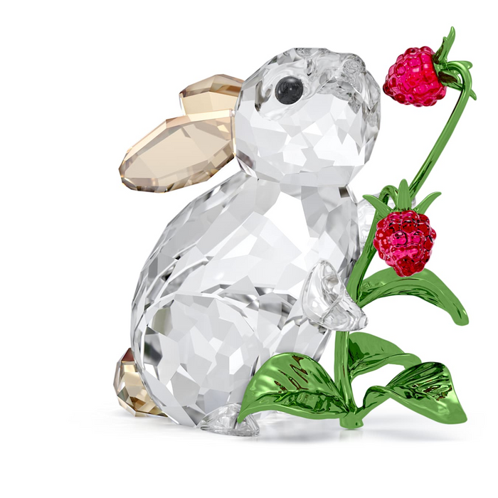 Swarovski Idyllia Rabbit and Rasberries Figurine