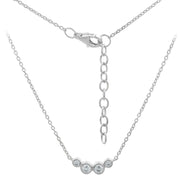Casablanca Silver Bubble Necklace