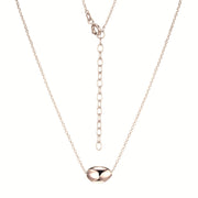 Casablanca Sterling Silver Pebble Necklace & Chain