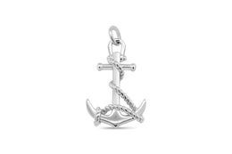 Sterling Silver Anchor Pendant