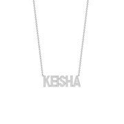 Yellow Gold Plated Silver Signature Name Necklace AW24N002GD