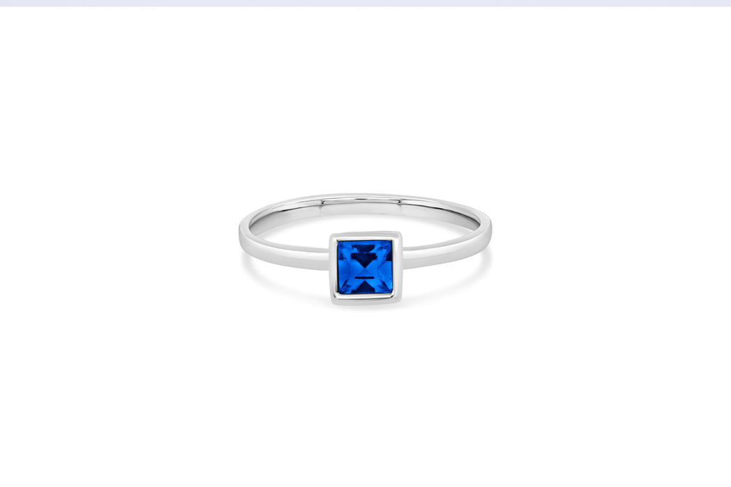 Casablanca Crystal Sapphire Ring