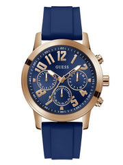 Guess Guess Men's Blue Silicone Watch