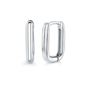 Italgem Veloria Mini Stainless Steel 15MM Tube Kid's Hoop Earrings