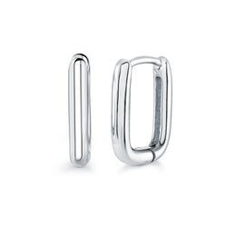 Italgem Veloria Mini Stainless Steel 15MM Tube Kid's Hoop Earrings