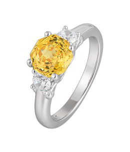 Casablanca Silver Rose Cut Ring