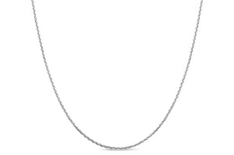 Sterling Silver 1.45MM Adjustable Wheat Chain