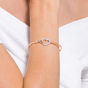 Swarovski Infinity Bangle Bracelet