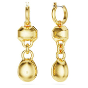 Swarovski Dextera Mixed Cut Drop Hoop Earrings