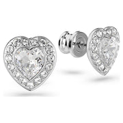Ariana Grande Swarovski Heart Stud Earrings