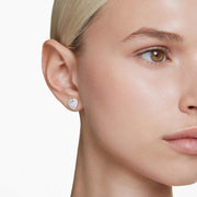 Ariana Grande Swarovski Heart Stud Earrings