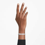 Ariana Grande Swarovski Heart Tennis Bracelet