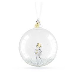 Swarovski Annual Edition Snowman Ball Ornament 2026