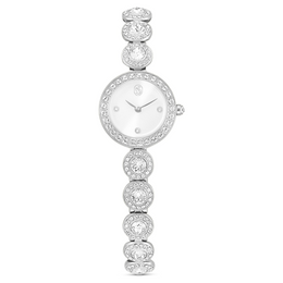 Swarovski, Silver Tone, Stainless Steel, Una Angelic Crystal Watch