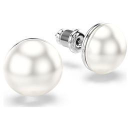 Swarovski Matrix Crystal Pearl Stud Earrings