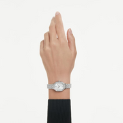 Swarovski Swiss Made, Silver Tone, Stainless Steel Dextera Octagon Watch