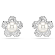 Swarovski x Ariana Grande Flower Pearl Stud Earrings