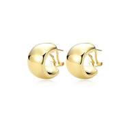 Casablanca Omega Hoop Earrings
