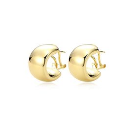 Casablanca Omega Hoop Earrings