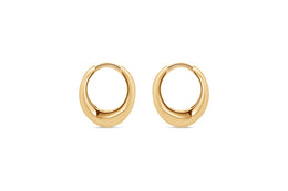 Yellow Gold Hoop Earrings