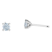 0.50CTW Bogart's Lab Grown Round Diamond Stud Earrings (White Gold or Yellow Gold)