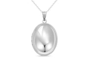 Casablanca Plain Oval Locket
