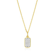Monte Luna Gold Plated ID Necklace