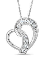 Casablanca Personalized Knotted Heart Family Birthstone Necklace