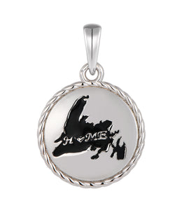 Casablanca Newfoundland Home Sterling Silver Pendant