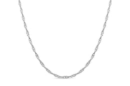 1.9mm Sterling Silver Singapore Chain