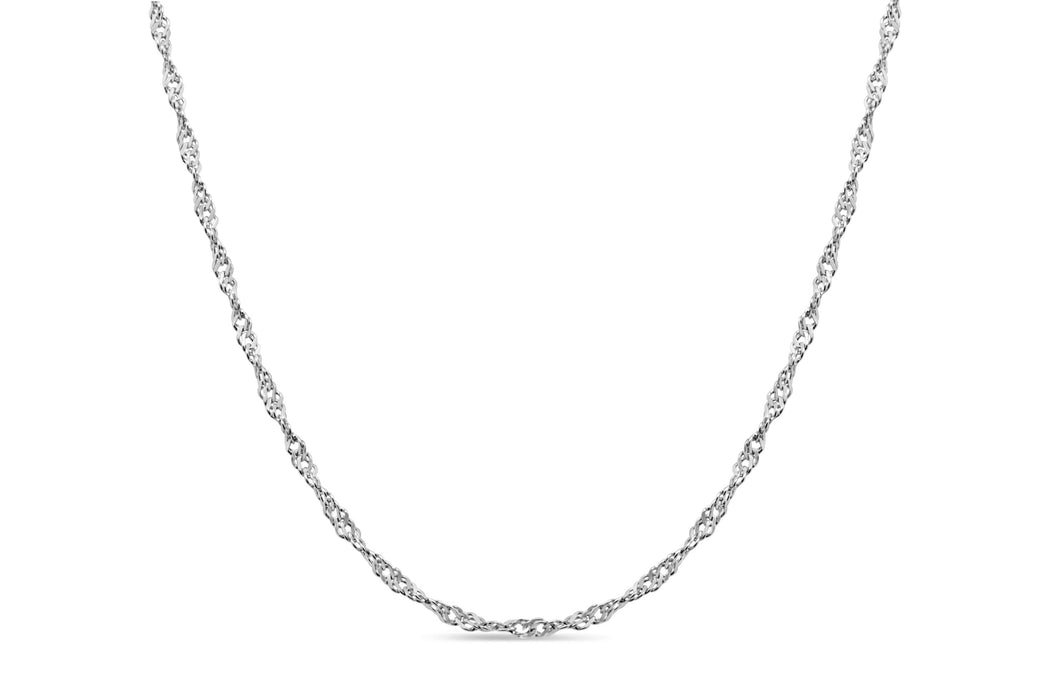 Sterling Silver Singapore Chain