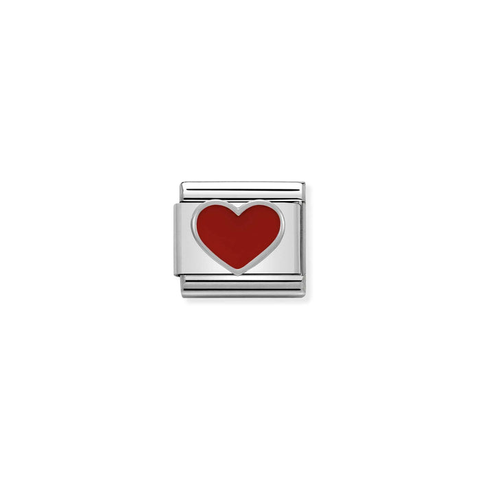 Nomination Italy Classic Link Red Heart Charm