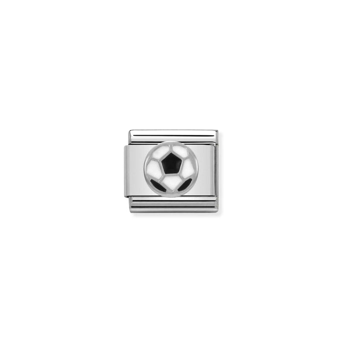 Nomination Italy Classic Link Soccer Ball Charm