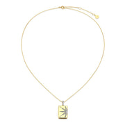 Golden Ray Locket SN035G