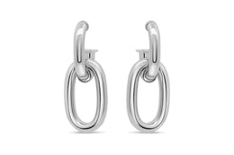 Casablanca Oval Linked Earrings