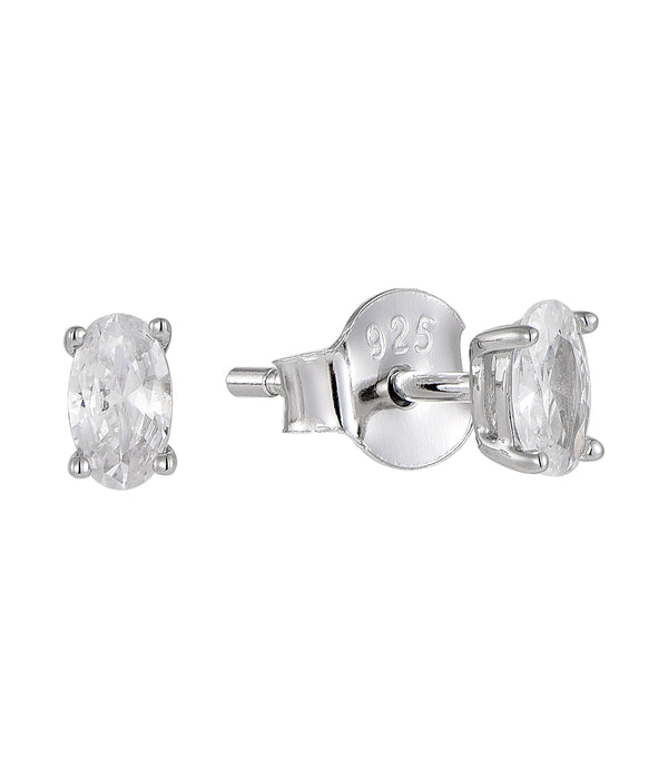 Casablanca Oval Cut CZ Earrings