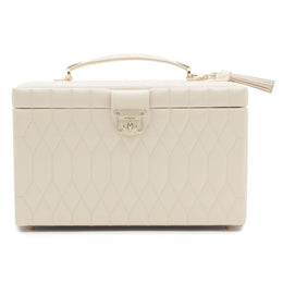 WOLF Caroline Large Ivory Jewellery Case