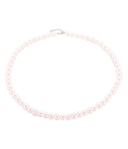 Casablanca 7MM Sterling Silver Pearl Necklace