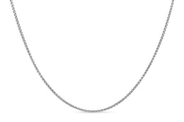 1.1mm Sterling Silver Wheat Chain
