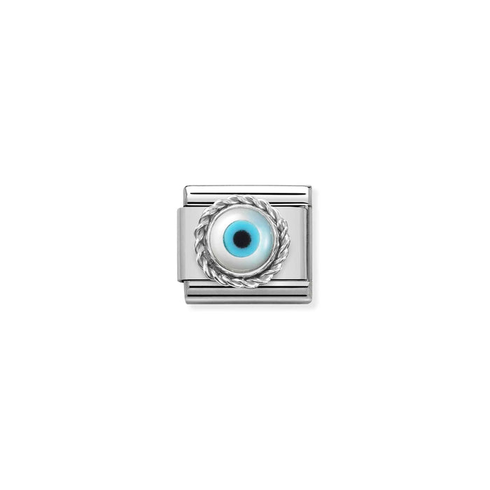 Nomination Italy Classic Link Greek Eye Round Charm
