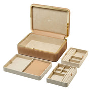 WOLF Bella Zip Jewellery Case