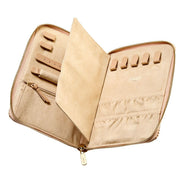 WOLF Bella Medium Portfolio Jewellery Case: Mocha