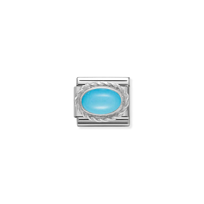Nomination Italy Classic Link Turquoise Stone Charm