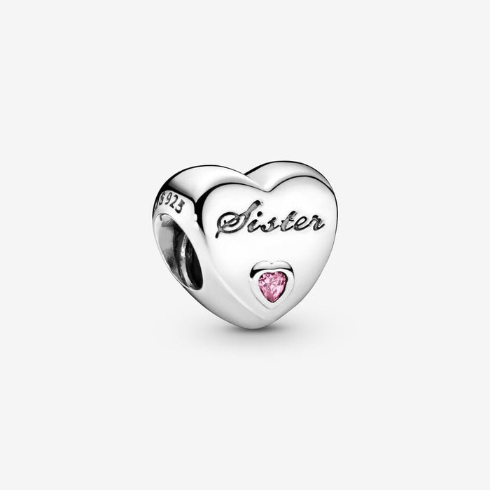 FINAL SALE - Pandora Sister Heart Charm