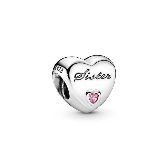 FINAL SALE - Pandora Sister Heart Charm